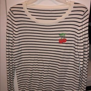 J crew striped sweater!